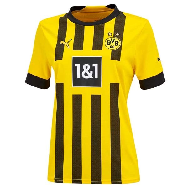 Camiseta Borussia Dortmund 1ª Mujer 2022-2023